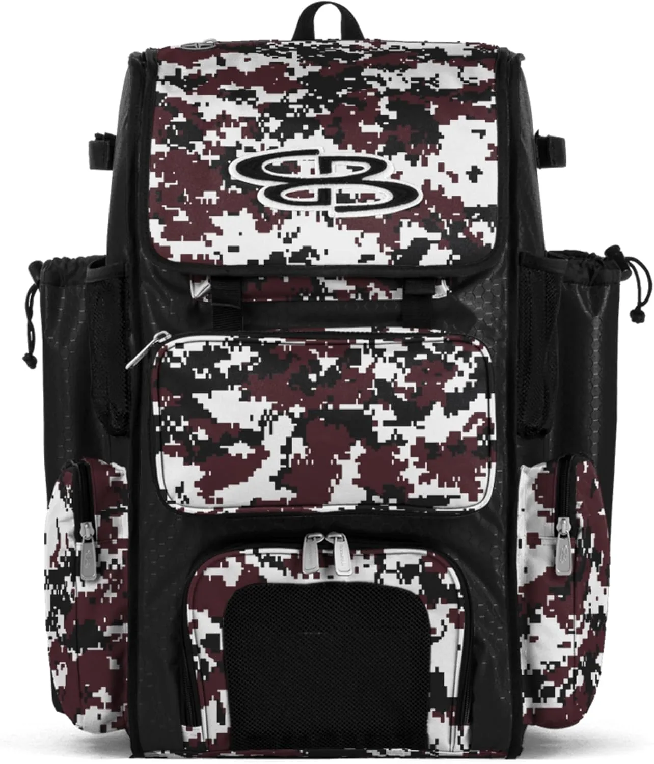 Boombah Superpack Bat Pack - Backpack Version (no wheels) - Holds 4 Bats - Camo Series - Multiple Color Options