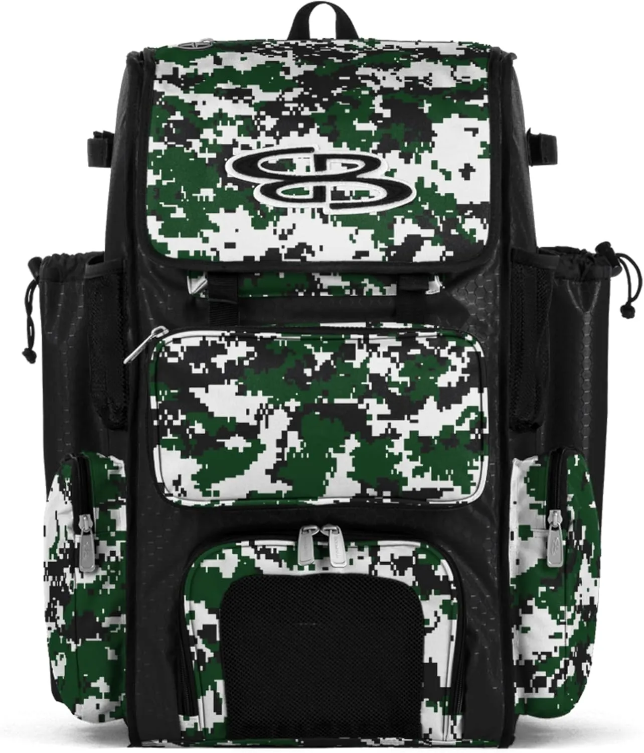 Boombah Superpack Bat Pack - Backpack Version (no wheels) - Holds 4 Bats - Camo Series - Multiple Color Options