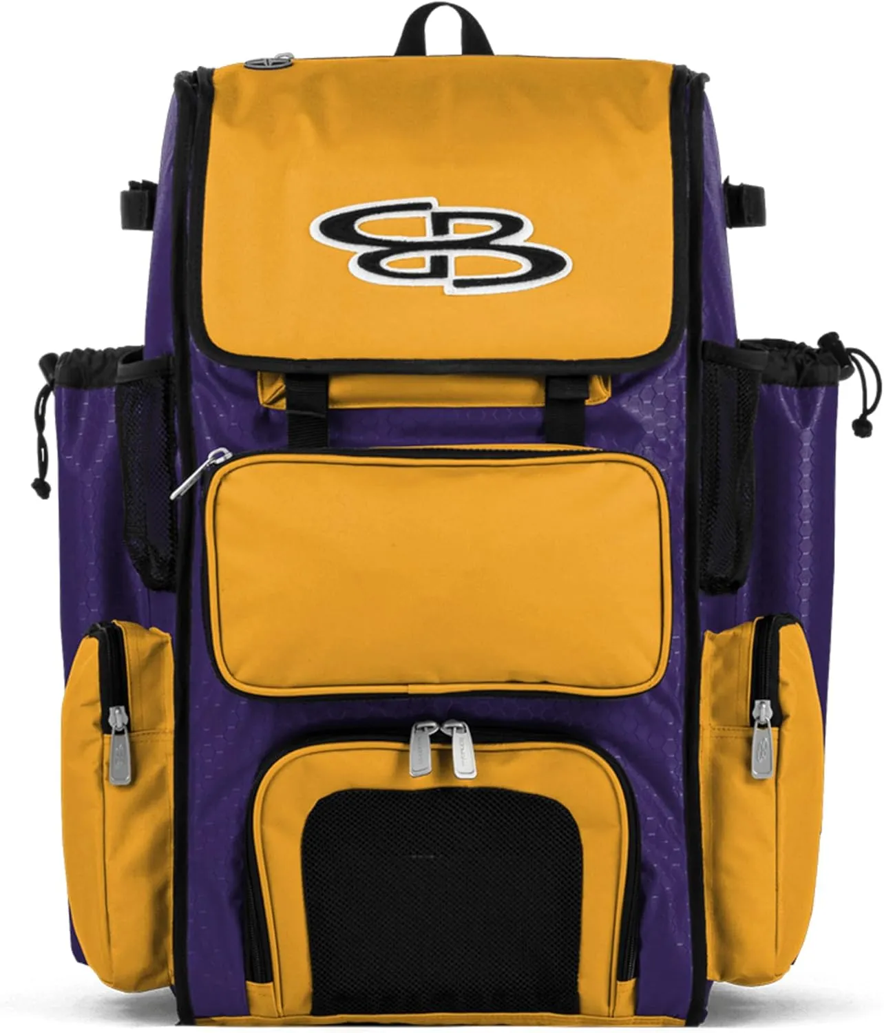 Boombah Superpack Bat Pack -Backpack Version (no wheels) - Holds up to 4 Bats - For Baseball or Softball