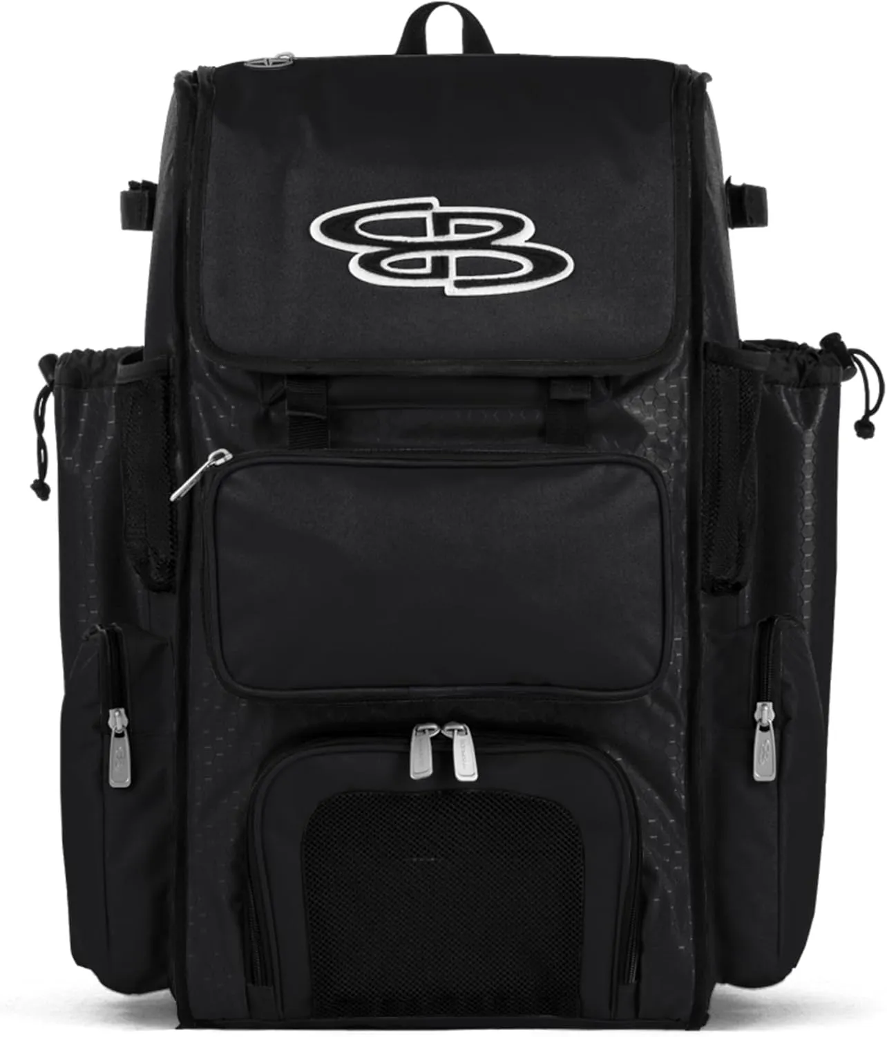 Boombah Superpack Bat Pack -Backpack Version (no wheels) - Holds up to 4 Bats - For Baseball or Softball