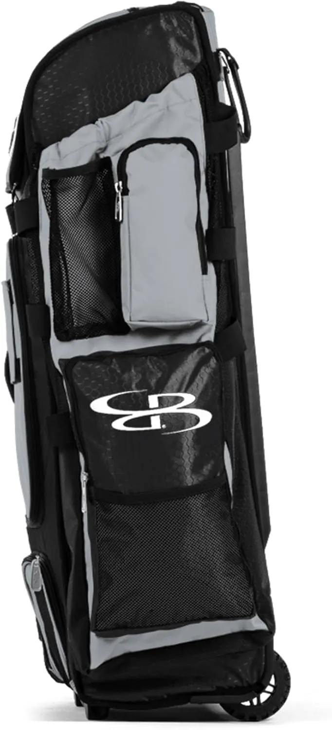 Boombah Superpack XL Rolling Bat Bag - 36" x 16" x 23.5" - Multiple Colors - Wheeled Version