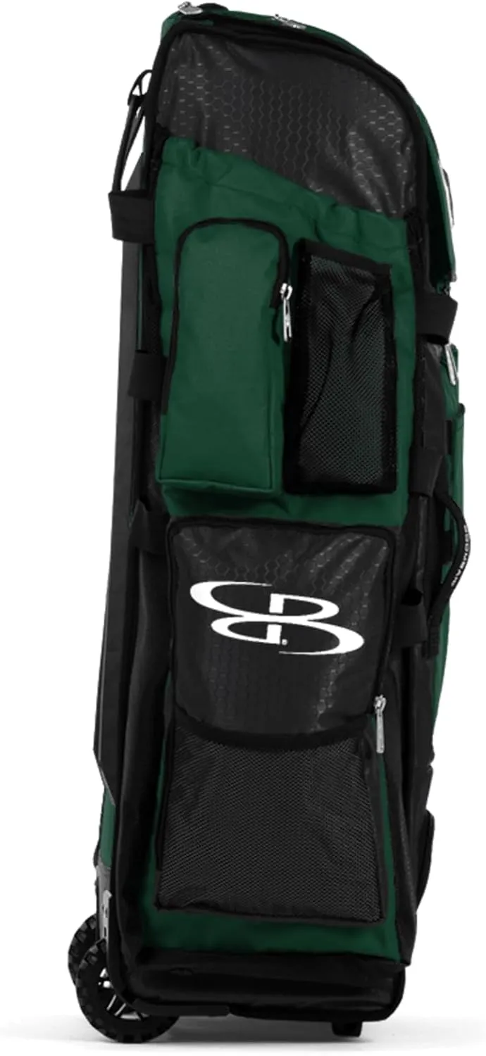 Boombah Superpack XL Rolling Bat Bag - 36" x 16" x 23.5" - Multiple Colors - Wheeled Version