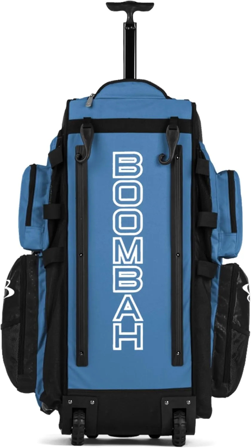 Boombah Superpack XL Rolling Bat Bag - 36" x 16" x 23.5" - Multiple Colors - Wheeled Version