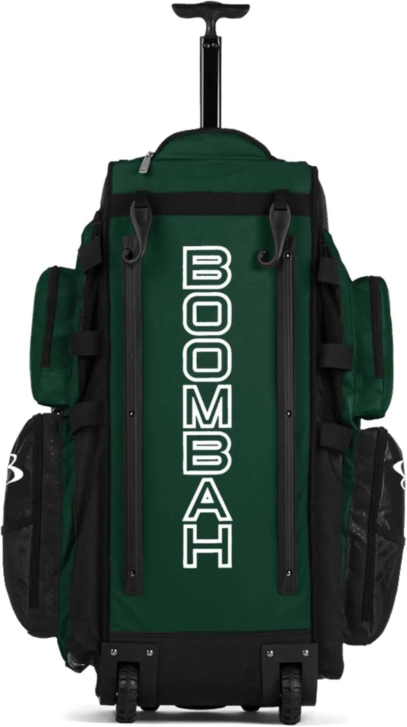 Boombah Superpack XL Rolling Bat Bag - 36" x 16" x 23.5" - Multiple Colors - Wheeled Version