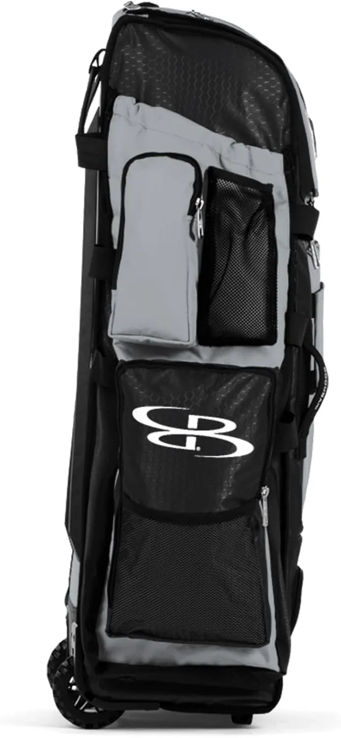 Boombah Superpack XL Rolling Bat Bag - 36" x 16" x 23.5" - Multiple Colors - Wheeled Version