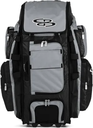 Boombah Superpack XL Rolling Bat Bag - 36" x 16" x 23.5" - Multiple Colors - Wheeled Version