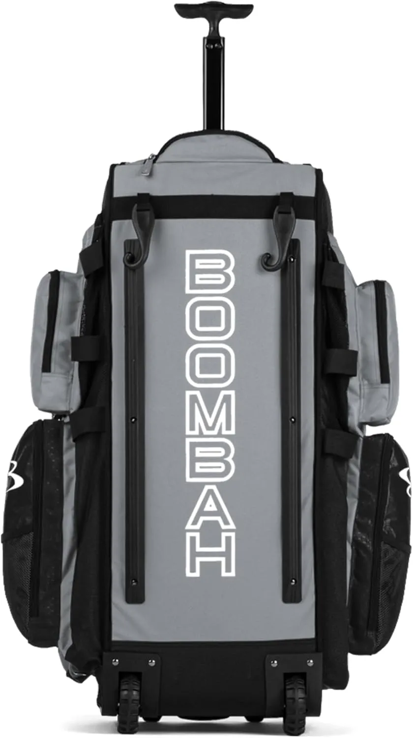 Boombah Superpack XL Rolling Bat Bag - 36" x 16" x 23.5" - Multiple Colors - Wheeled Version