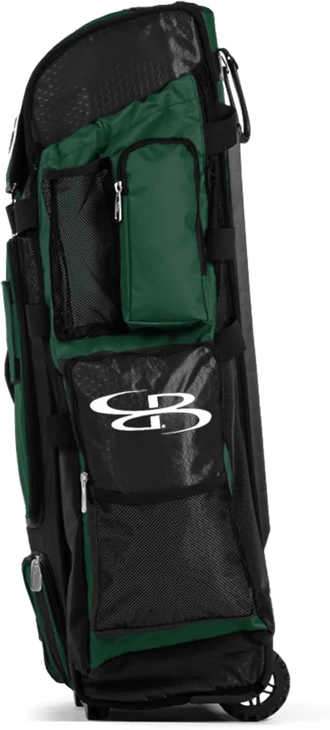 Boombah Superpack XL Rolling Bat Bag - 36" x 16" x 23.5" - Multiple Colors - Wheeled Version