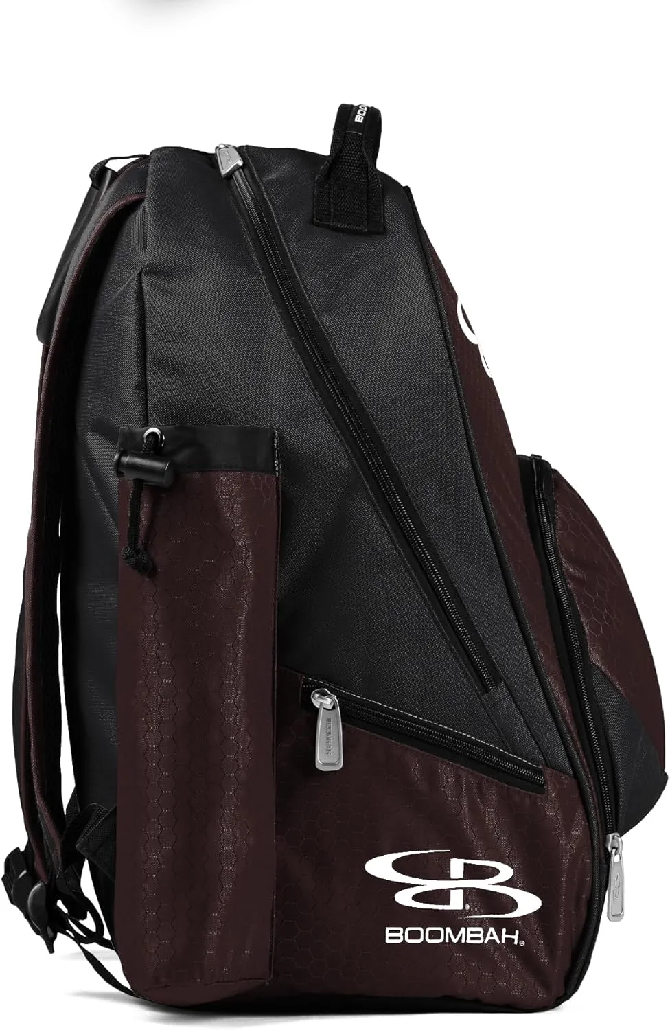 Boombah Tyro Baseball/Softball Bat Backpack - 20" x 15" x 10" - Holds 2 Bats up to Barrel Size of 2-5/8"