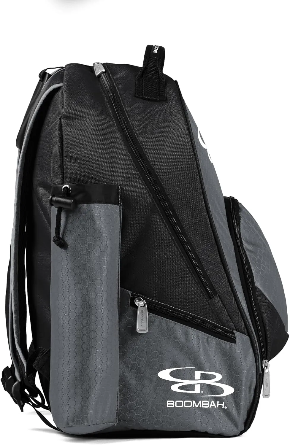 Boombah Tyro Baseball/Softball Bat Backpack - 20" x 15" x 10" - Holds 2 Bats up to Barrel Size of 2-5/8"