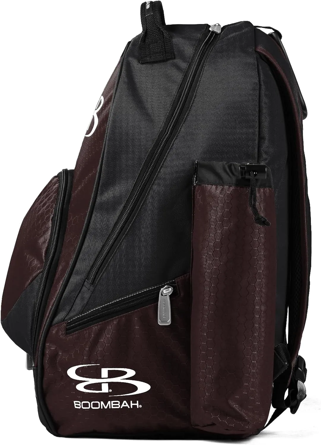 Boombah Tyro Baseball/Softball Bat Backpack - 20" x 15" x 10" - Holds 2 Bats up to Barrel Size of 2-5/8"