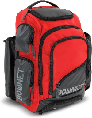 Bownet Commando Coaches Bat Bag – Baseball & Softball Backpack w/Fungo Holder, Laptop Pocket, Gear Storage, Youth & Adult
