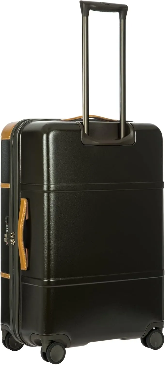 Bric's Bellagio 2.0 Spinner Trunk - 27 Inch - Luxury Bags for Women and Men - TSA Approved Luggage - Olive