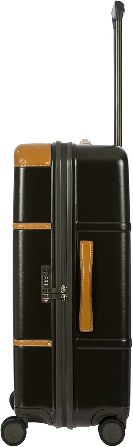 Bric's Bellagio 2.0 Spinner Trunk - 27 Inch - Luxury Bags for Women and Men - TSA Approved Luggage - Olive