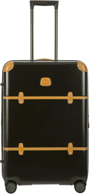 Bric's Bellagio 2.0 Spinner Trunk - 27 Inch - Luxury Bags for Women and Men - TSA Approved Luggage - Olive