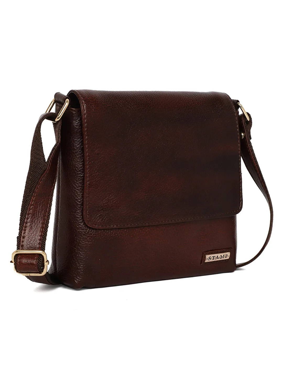 Brown Leather Crossbody Bag for women CBB1800