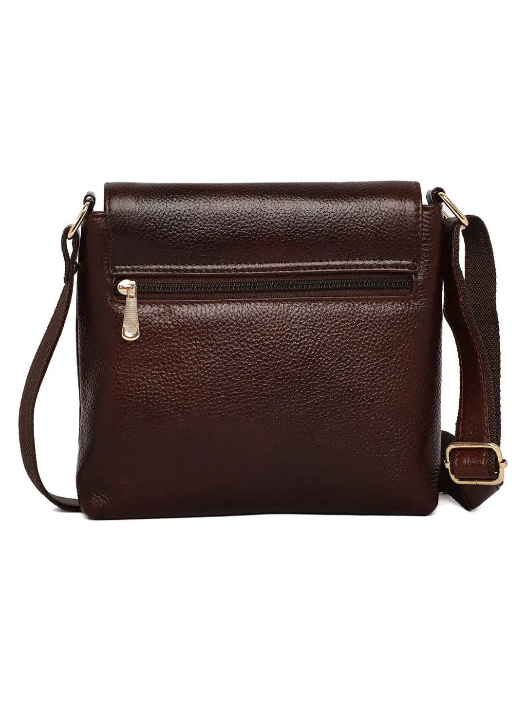 Brown Leather Crossbody Bag for women CBB1800