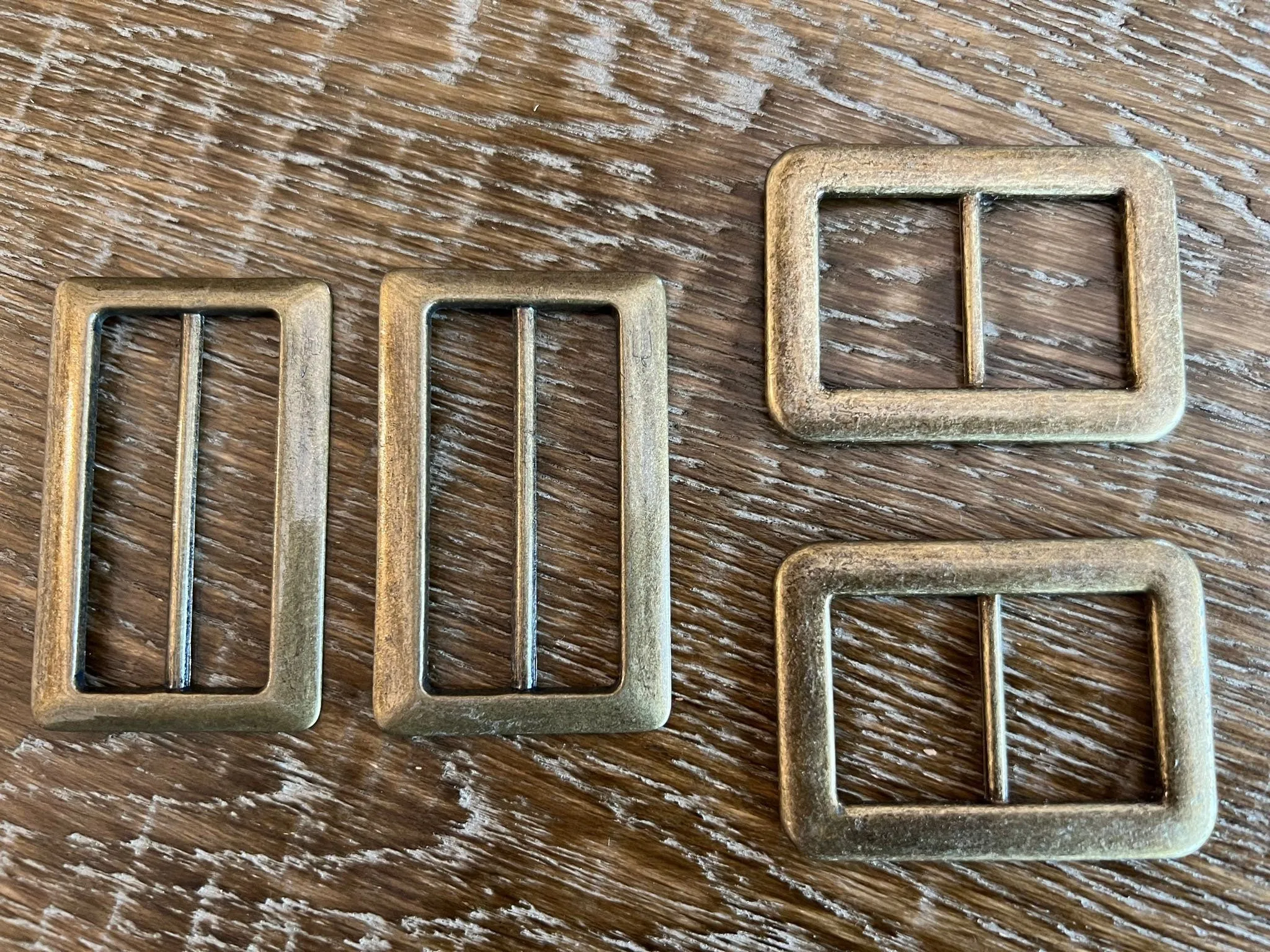 Buckles, Metal Buckles, Antique Brass, Belt Buckles, 6cm x 4cm, 5cm Bar
