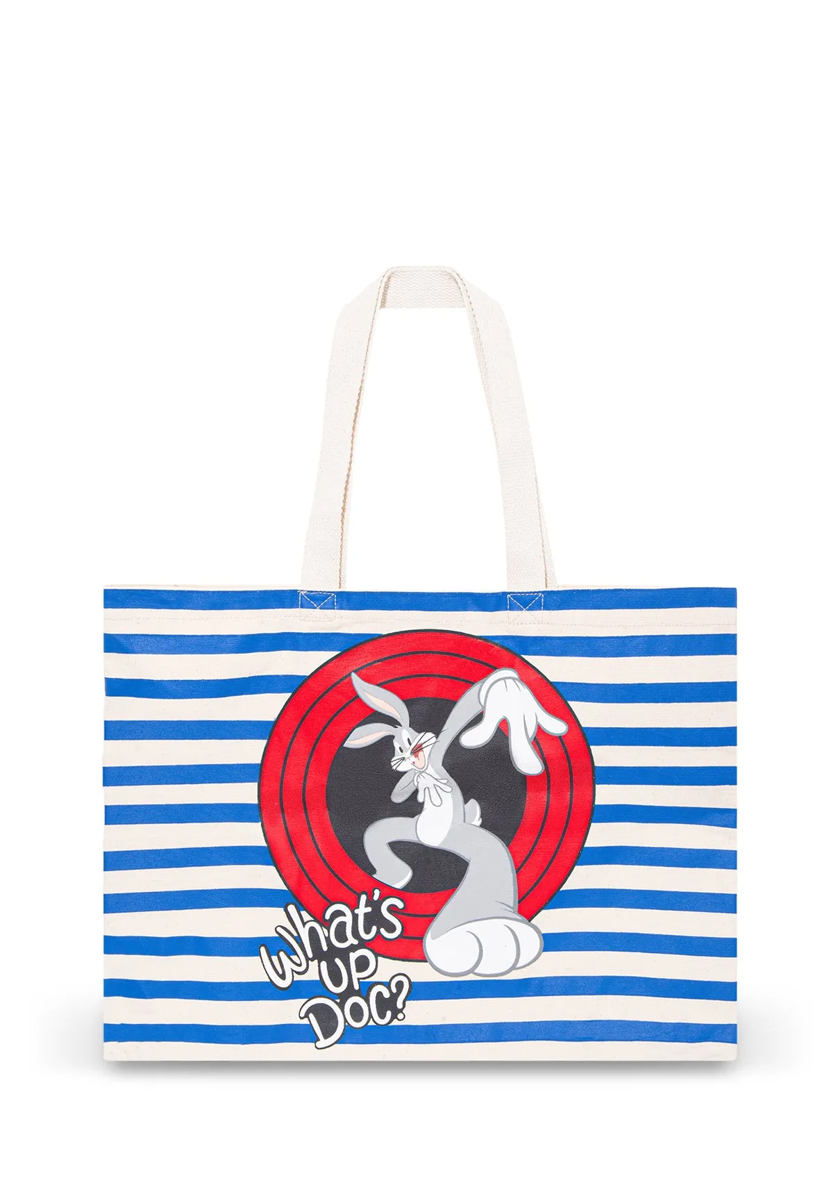 Bugs Bunny Printed Blue Shopper Bag