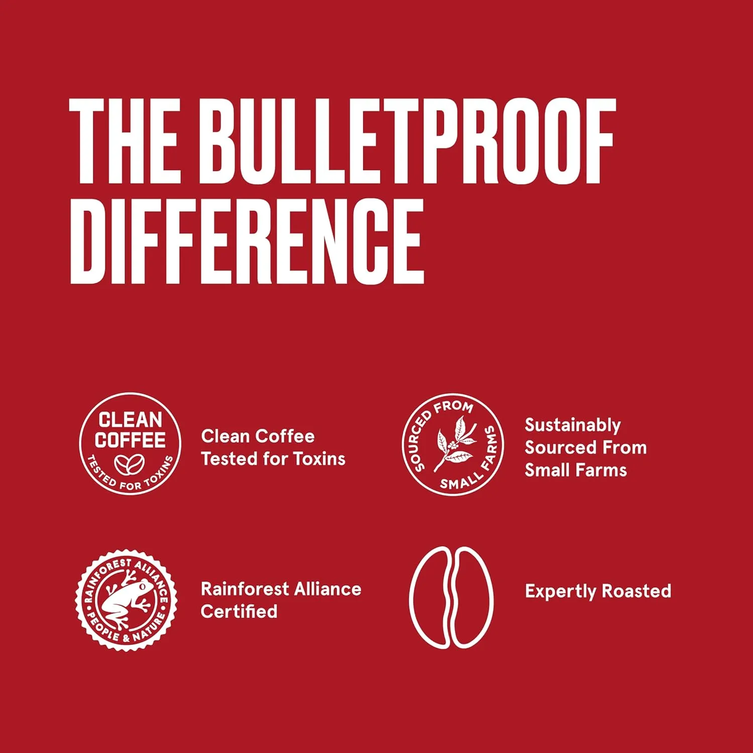 Bulletproof The Mentalist Medium-Dark Roast Whole Bean Coffee, 12 Ounces (Pack of 3), Clean Coffee Tested for Toxins, Packaging May Vary