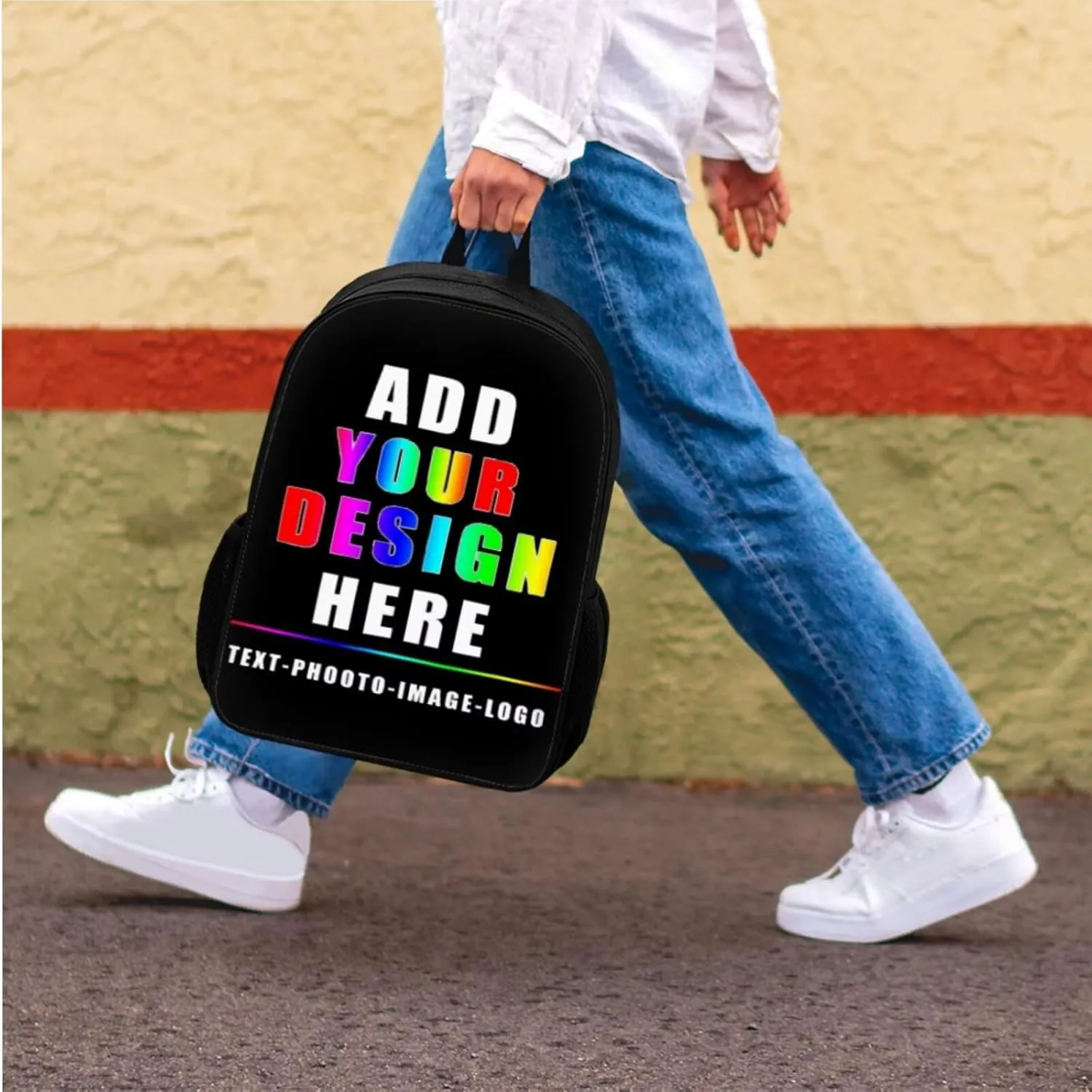 Bulopur Personalized Kids Backpack with Lunch Box Pencil Bag Customized Girls School Bags Insulation Lunch Bag Zippered Pencil Case 3 In 1