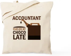 CafePress Accountant Gift Tote Bag Reusable Natural Beige Canvas Shopping Bag