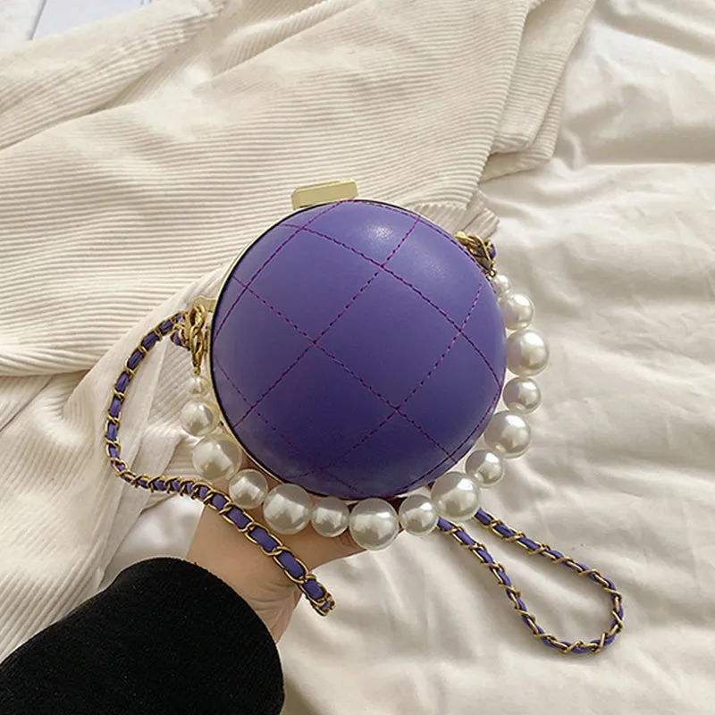 Casual Patchwork Highly intuitive Bags Pearl Giant discount