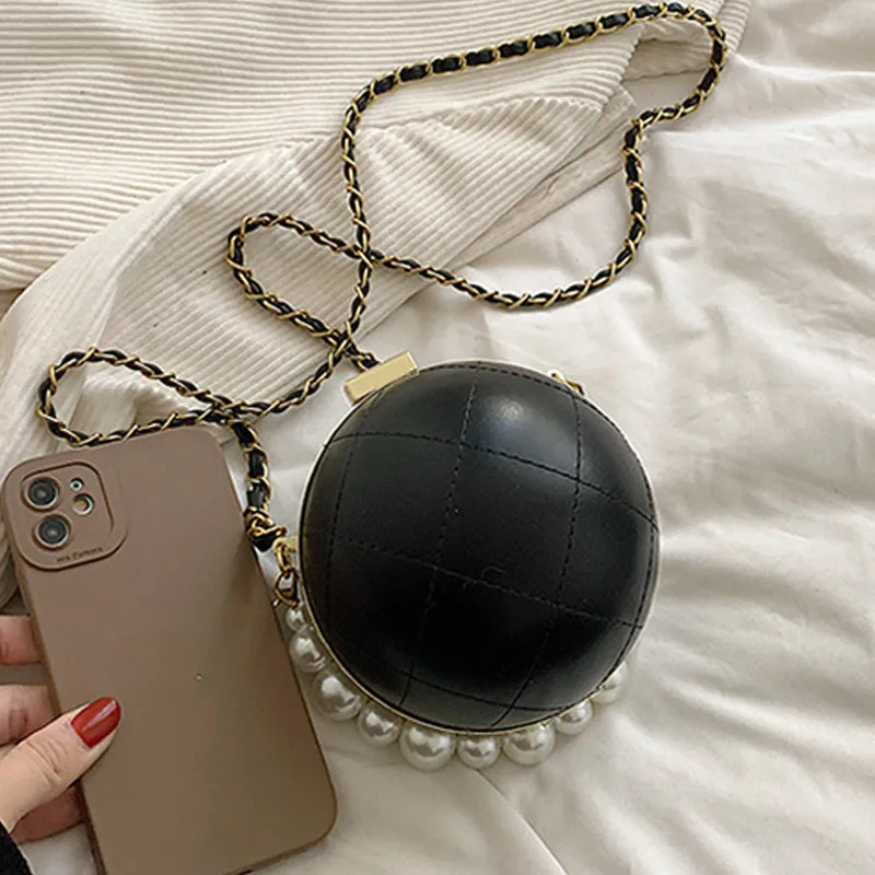 Casual Patchwork Highly intuitive Bags Pearl Giant discount