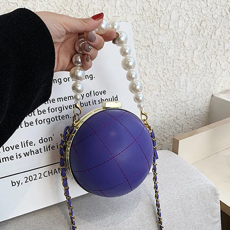 Casual Patchwork Highly intuitive Bags Pearl Giant discount