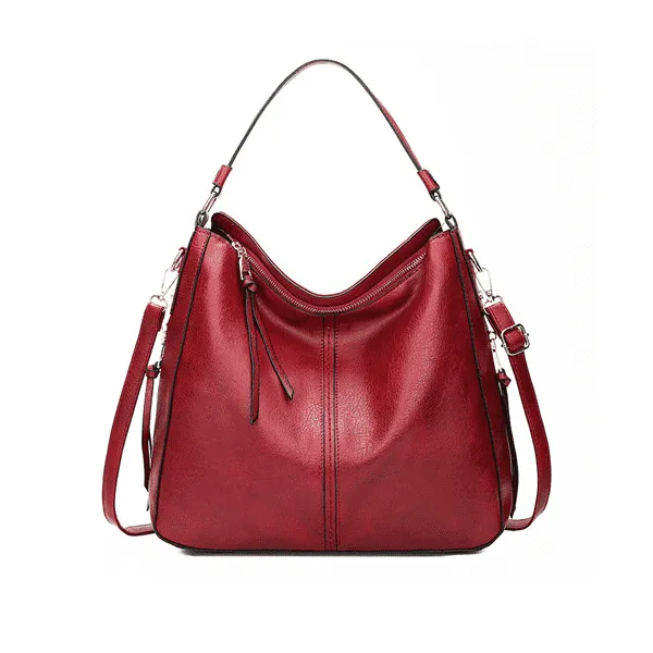 Casual Vintage Fashioned Leather Shoulder Bag for Women