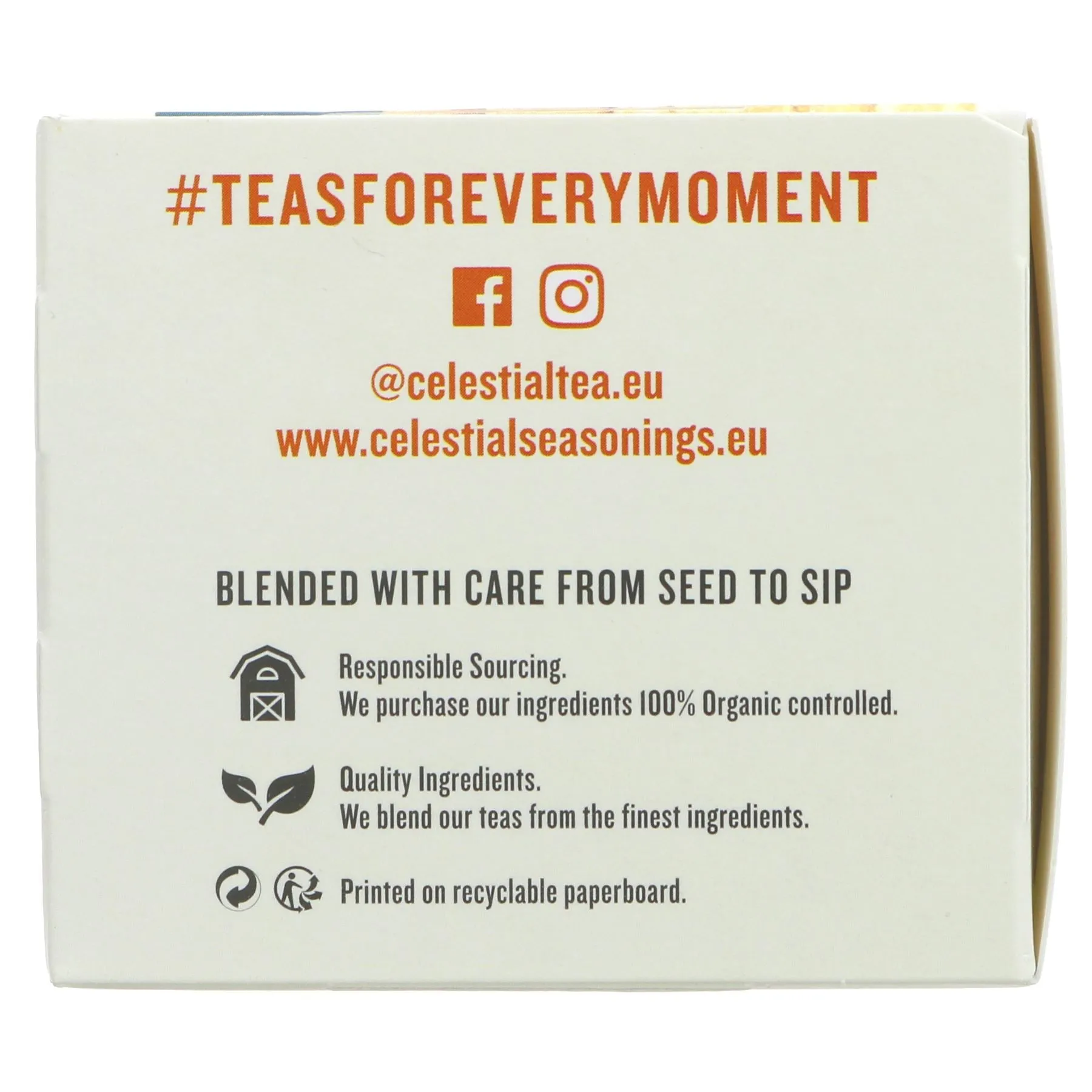 Celestial Seasonings | Ginger & Turmeric | 20 bags