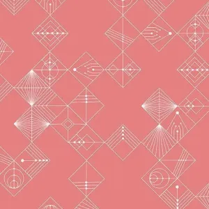 Century Prints Deco Tiles in Dawn