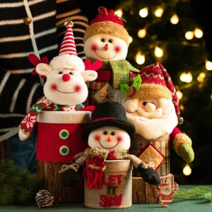 Christmas Snowman Style Candy Box