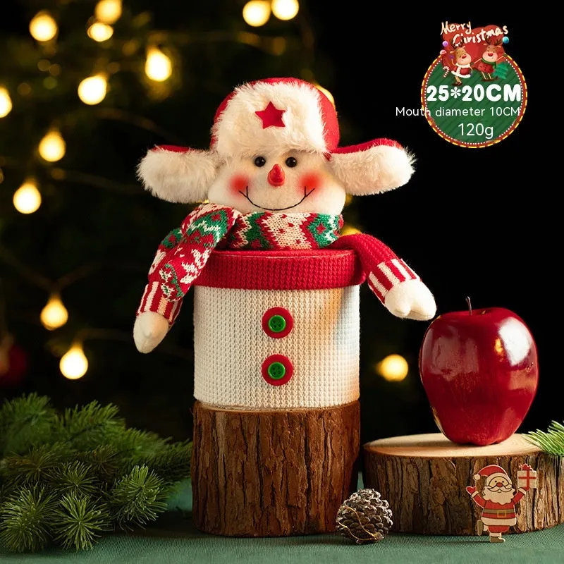 Christmas Snowman Style Candy Box