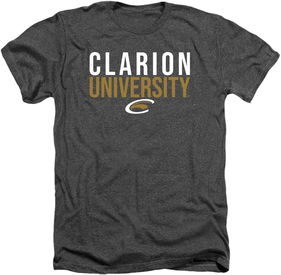 Clarion University Official Stacked Unisex Adult T Shirt