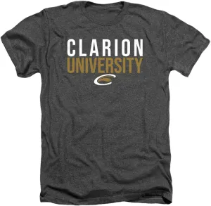 Clarion University Official Stacked Unisex Adult T Shirt