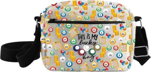 CMNIM Gambling Bag With Shoulder Strap This Is My Lucky Gambler Crossbody Bag Player Lover Gifts Gamer Gift Betting Supplies