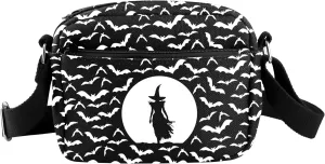 CMNIM Witchy Crossbody Messenger Bag Witch Gifts Witchcraft Gifts Witch Stuff for Witch Lover Gifts Witch Moon Shoulder Purse