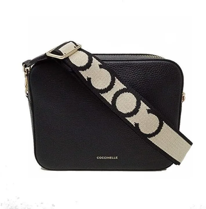 Coccinelle - Tracolla Tebe Noir - MN555M301 - NOIR/NOIR