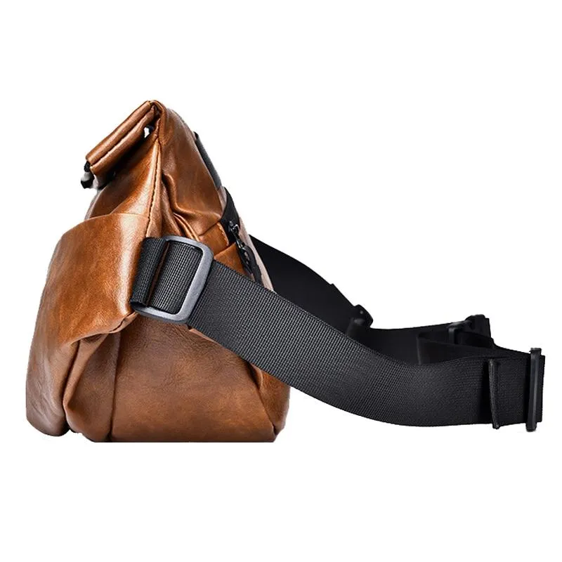 Compact Single Shoulder Crossbody Backpack For Men