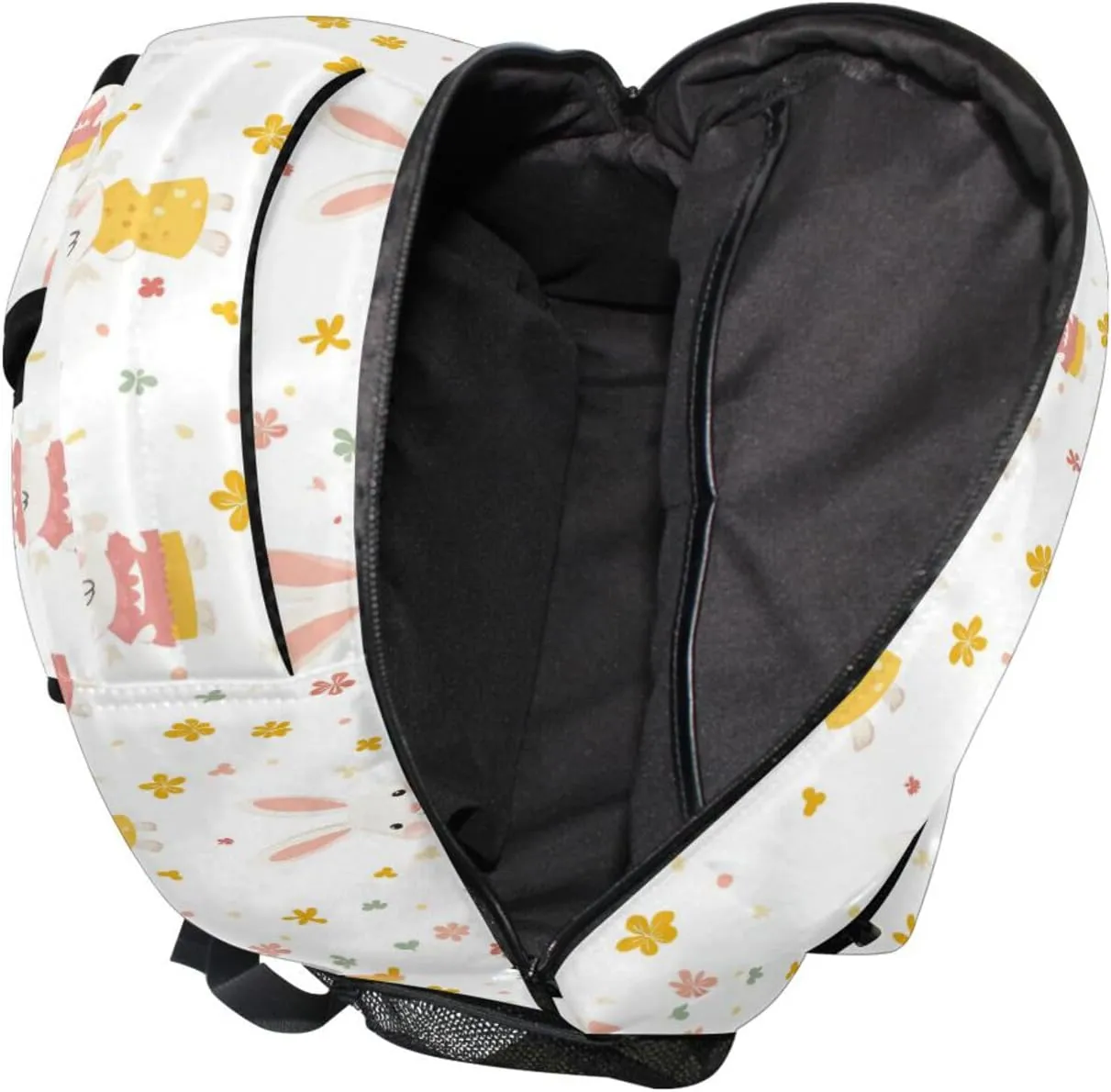 Cool Backpacks for Teens Boys Girls Waterproof Diaper Bag Backpack with Chest Strap Gift Men & Women Parents' Day Rabbit Family