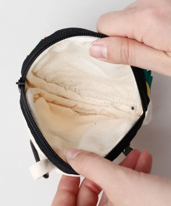 Cotton Round Purse