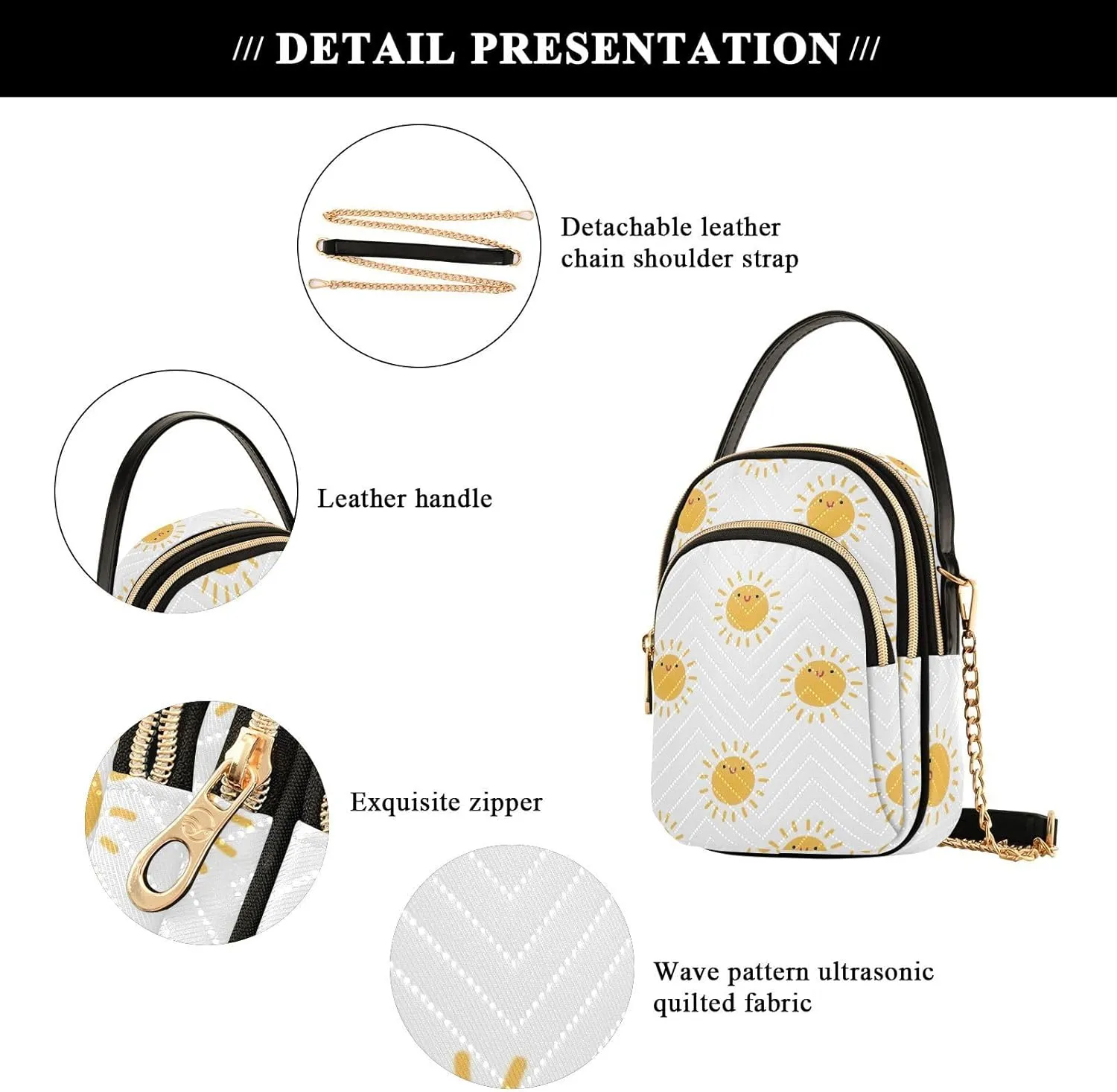 Cross Body Bag for Woman Travel, Womens Shoulder Bag Multi Pockets Handbags for Women, Womens Sling Bag