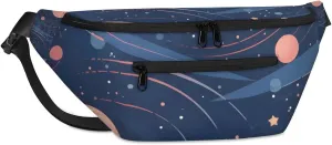 Crossbody Sling Bag for Women Men Cute Planets Lightweight Travel Essentials Chest Bag Waterproof Sling Backpack and Cross Body Bag for Daily Use
