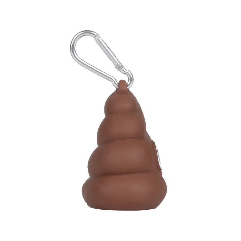 Cute Poop Shaped Poop Bag Dispenser