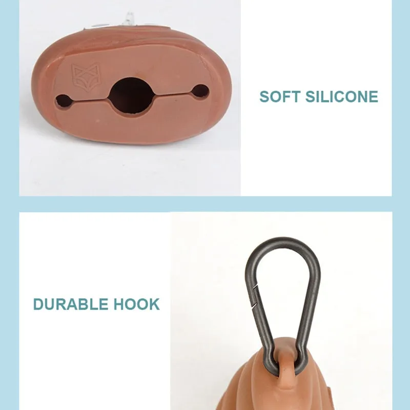Cute Poop Shaped Poop Bag Dispenser