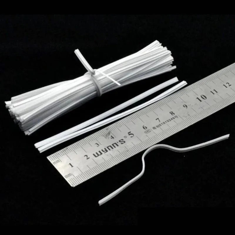 DIY PE Nose Bridge Strip Clips Adjustable Elastic Cord