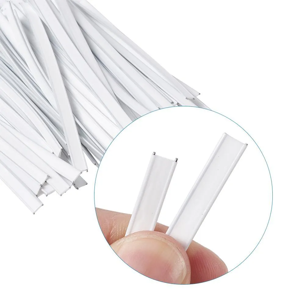 DIY PE Nose Bridge Strip Clips Adjustable Elastic Cord