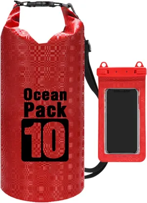 Dry Bags Waterproof - Dry Sack Waterproof Bag | Ultimate Dry Sack | Waterproof Bag | Rucksack Liner | Water Proof Bags for Travel,Roll Top Backpack Storage for Kayaking Rafting Boating Hiking Camping