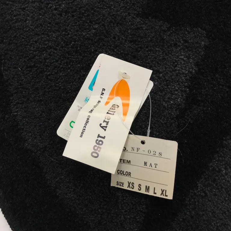 DS! Fragment x G1950 Bolts Logo Rug Mat Black